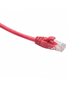 Кабель патч-корд U/UTP 5e кат. 3м DR-181311 LSZH нг(А)-HF 3,0 м, красный Datarex