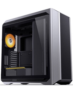 Корпус eATX D500 Silver серебристый, без БП, боковая панель из закаленного стекла, USB Type-C, 2*USB 3.0, audio Jonsbo