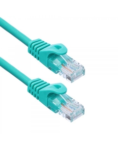 Кабель патч-корд U/UTP 5e кат. 1.5м -LPU5E-15G 24AWG 4пары, 7/0.18мм CCA зеленый (74146) Acd