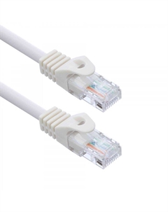 Кабель патч-корд U/UTP 5e кат. 0.5м -LPU5C-5DW 24AWG 4пары, 7/0.18мм CU белый (741722) Acd