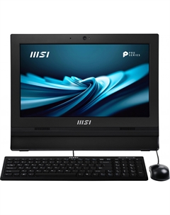 Моноблок 15.6'' MSI Pro AP162T ADL-013RU 9S6-A60211-033 N100/4GB/128GB SSD/UHD Graphics/1920x1080/IPS/TOUCH/kbd/mouse/cam/WiFi/BT/Win11Pro/black Msi