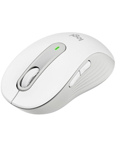 Мышь беспроводная M650 L Signature BT белая, 910-006390 Logitech
