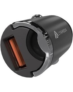 Зарядное устройство автомобильное Lyambda LS-A30 30Вт USB-A (QC3.0) aluminum space grey