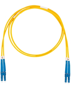 Кабель патч-корд волоконно-оптический DR-220041 LC-LC, дуплекс (duplex), OS2, нг(А)-HF, желтый, 1,0 м Datarex