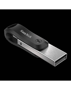 Накопитель USB 3.0 64GB iXpand Go SDIX60N-064G-GN6NN черный/серебристый Sandisk