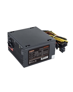Блок питания ATX 650NPXE EX264476RUS-PC 650W (+PFC), PC, black, 12cm fan, 24+(4+4)p, (6+2)p PCI-E, 3*SATA + кабель 220V в комплекте Exegate