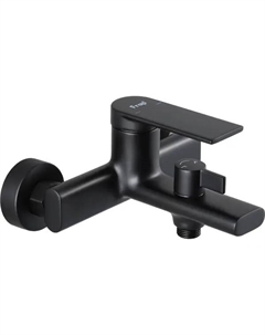 Смеситель для ванны Frap Arne однорычажный с лейкой и шлангом цвет черный