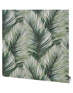 Обои флизелиновые Yalta зеленые 1.06 м VS287313 Victoria stenova