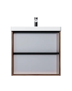 Тумба под раковину подвесная AM.PM Stern 60 см 2 ящика цвет орех Am.pm.