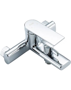 Смеситель для ванны Frap Arne однорычажный с лейкой и шлангом цвет хром