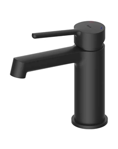 Смеситель для раковины Iddis Odda ODDBL00i01 однорычажный цвет черный матовый
