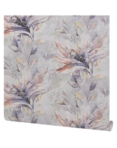 Обои флизелиновые Lilian темно-серые 1.06 м VS286319 Victoria stenova