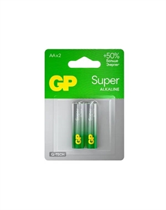 Батарейка 15AA алкалиновая LR6 AA 2 шт. Gp
