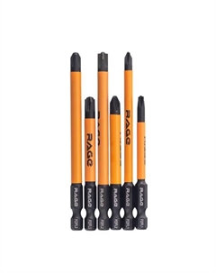 Набор бит магнитных 554294, 6 шт. Rage