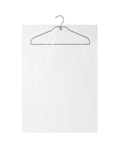 Чехол для одежды 60x140 см полиэтилен цвет прозрачный 3 шт Без бренда