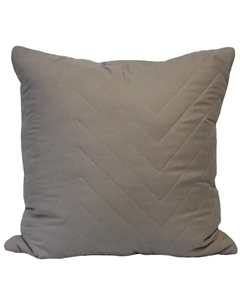 Подушка Nicolosi 45x45 см цвет серо-коричневый Inspire