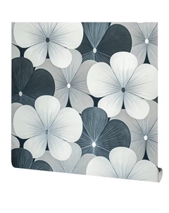 Обои флизелиновые Margarita темно-серые 1.06 м VS589149 Victoria stenova