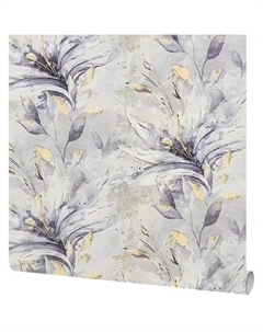 Обои флизелиновые Lilian серые 1.06 м VS286317 Victoria stenova