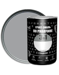 Грунт-эмаль по ржавчине 3 в 1 Special гладкая цвет серый 0.9 кг RAL 7004 Dali