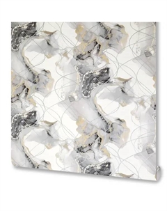 Обои флизелиновые Ocean серые 1.06 м 989827 Victoria stenova