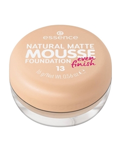 Тональная основа мусс для лица Natural matte mousse 13 16г Essence