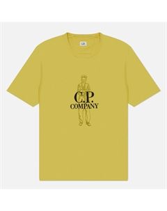 Мужская футболка 1020 Jersey Logo C.p. company