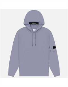 Мужская толстовка Embroidered Logo Diagonal Raised Fleece Hoodie C.p. company