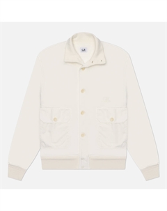 Мужская толстовка Cotton Diagonal Fleece Full Button C.p. company