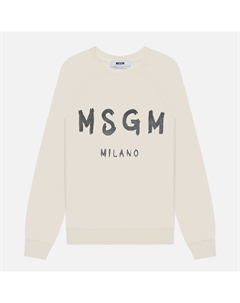 Женская толстовка  Brush Stroke Msgm