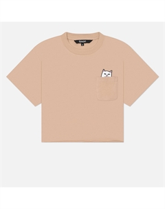 Женская футболка Lord Nermal Cropped Baby Pocket Ripndip