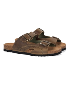 Мужские сланцы, коричневые Scholl