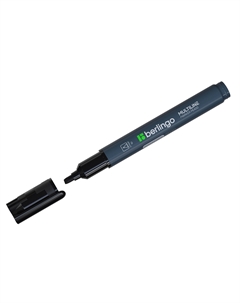 Маркер перманентный "Multiline PE400" 0,5-4 мм, скошенный, черный Berlingo