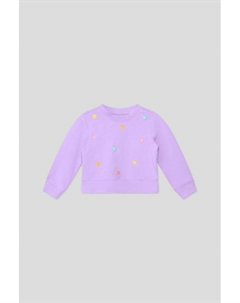 Свитшот хлопковый с принтом Ovs