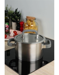 Кастрюля со стеклянной крышкой Leona Nadoba