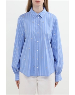 Рубашка хлопковая в полоску Gerry weber