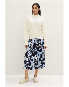 Юбка в складку с принтом Tom tailor