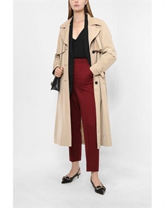 Брюки с высокой посадкой Guess