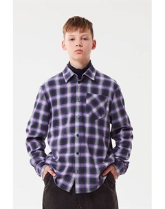 Рубашка хлопковая в клетку Смена