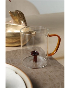 Кружка стеклянная с декором Autumn Forest Anna lafarg