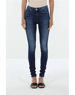 Джинсы с эффектом потертости облегающие Tommy hilfiger