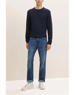 Джинсы с эффектом потертости Tom tailor