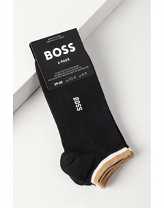Набор из 2 пар хлопковых укороченных носков Boss