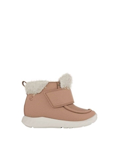 Ботинки из нубука на меху Ecco