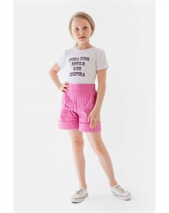 Хлопковые шорты с отворотами Evika kids