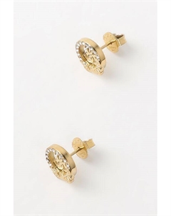 Серьги-пусеты с кристаллами Guess