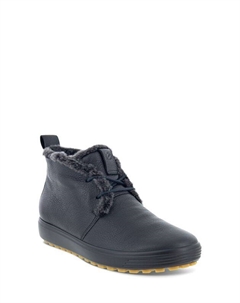 Утепленные ботинки из нубука Ecco