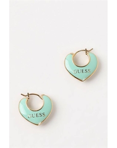 Серьги с логотипом Guess