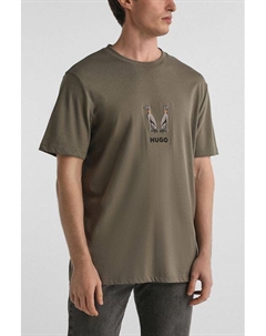 Футболка хлопковая Hugo