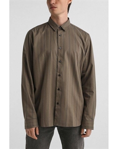 Рубашка хлопковая в полоску Hugo