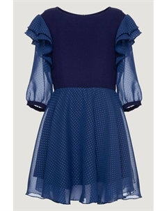 Платье из поплина и шифона Evika kids